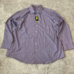 NEW $89 Murano Performance mens long sleeve shirt Stretch Quick Dry 3XB Wicking